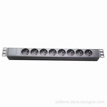 Euro Plug Socket 8-Way PDU